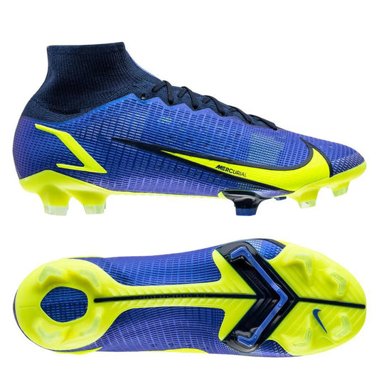 NIKE MERCURIAL SUPERFLY 8 ELITE FG RECHARGE- Sapphire/Volt/Blue Void