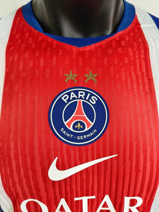 Paris SG Home Kit Long Sleeve Player version 2026-27
