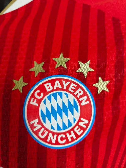 Fc Bayern Munich Home Kit Player Version Long Sleeves 2026-27