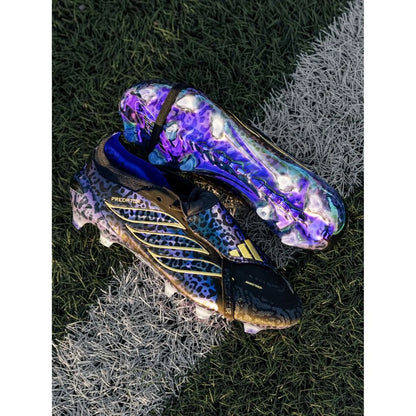 ADIDAS PREDATOR ELITE FOLD-OVER TONGUE ELITE FG Kaká - Core Black/Purple/Gold Metallic LIMITED EDITION