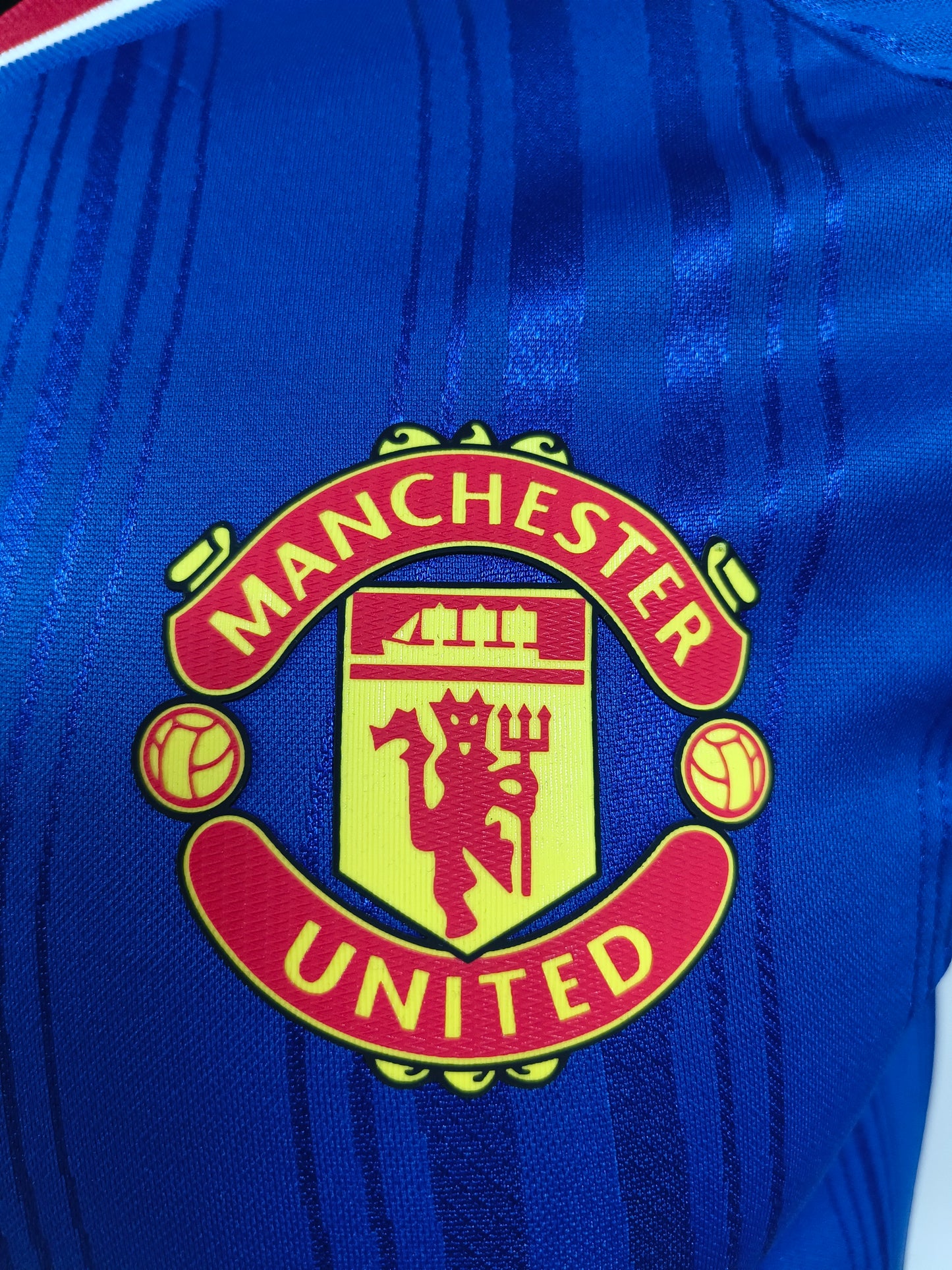 Man United Away Blue kit Player Version Short Sleeves 2026-27