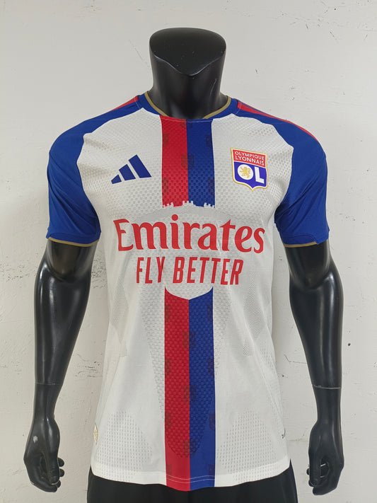 Olympique Lyon Home kit Player Version Short Sleeves 2026-27
