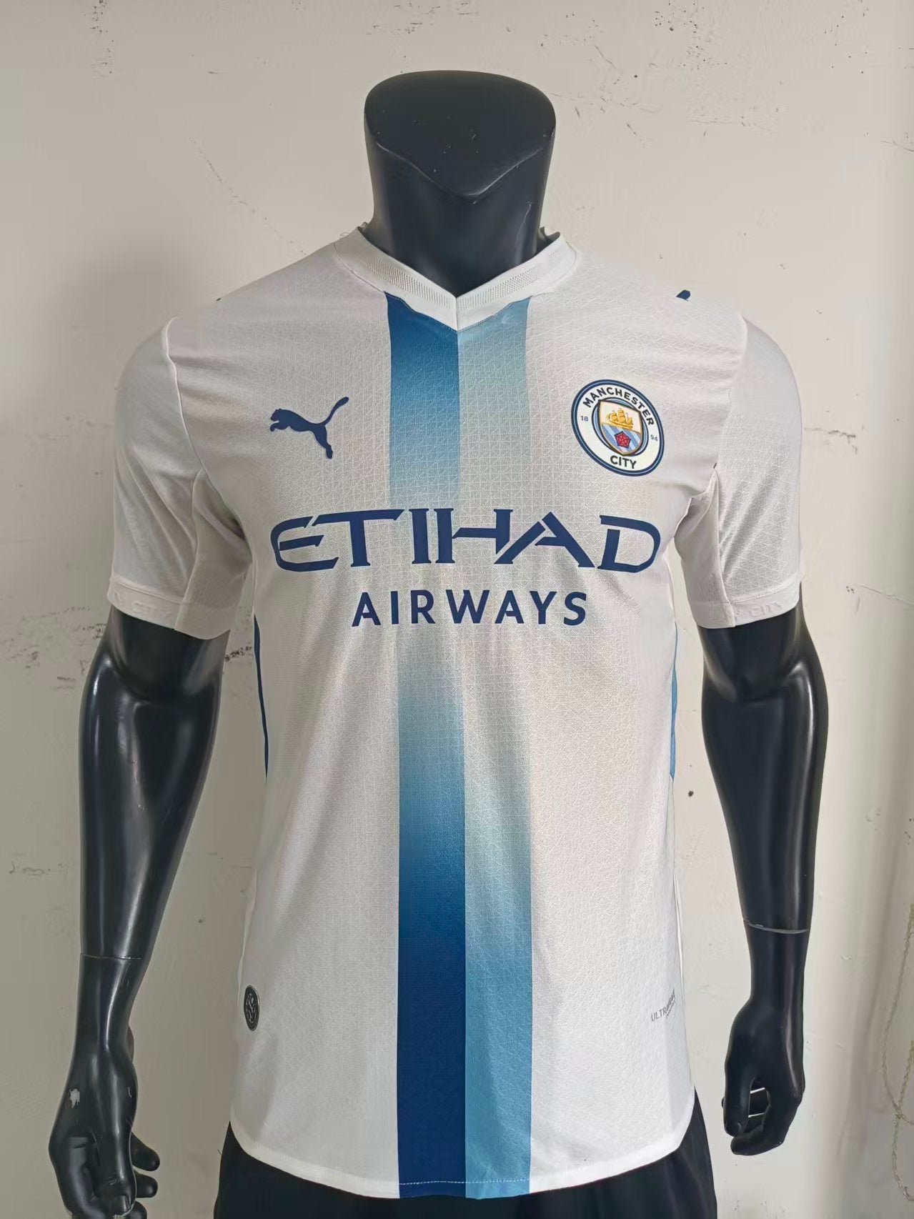 Man City Away Blue kit Player Version Short Sleeves 2026-27