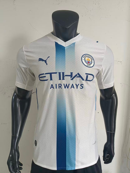 Man City Away Blue kit Player Version Short Sleeves 2026-27