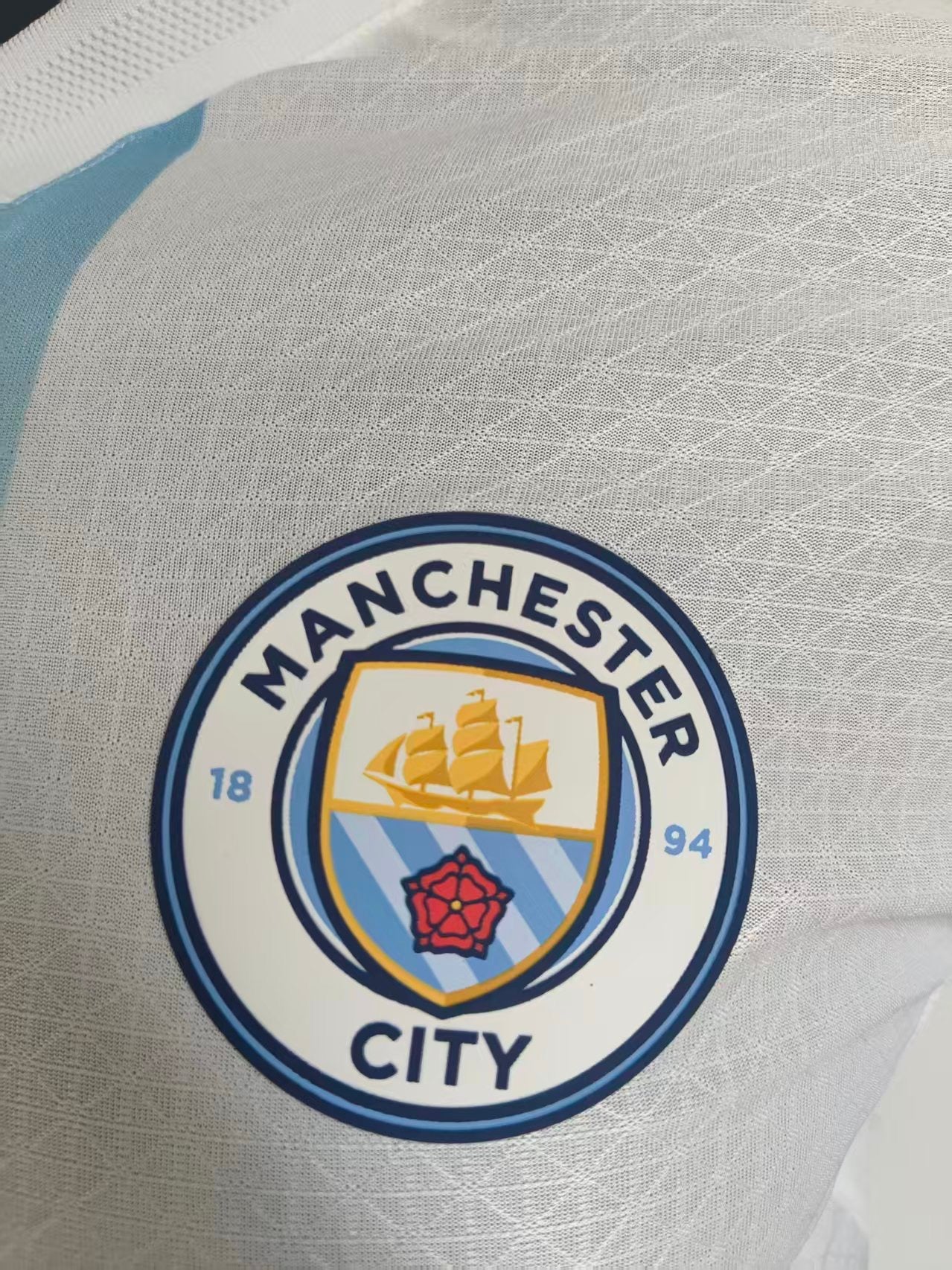 Man City Away Blue kit Player Version Short Sleeves 2026-27