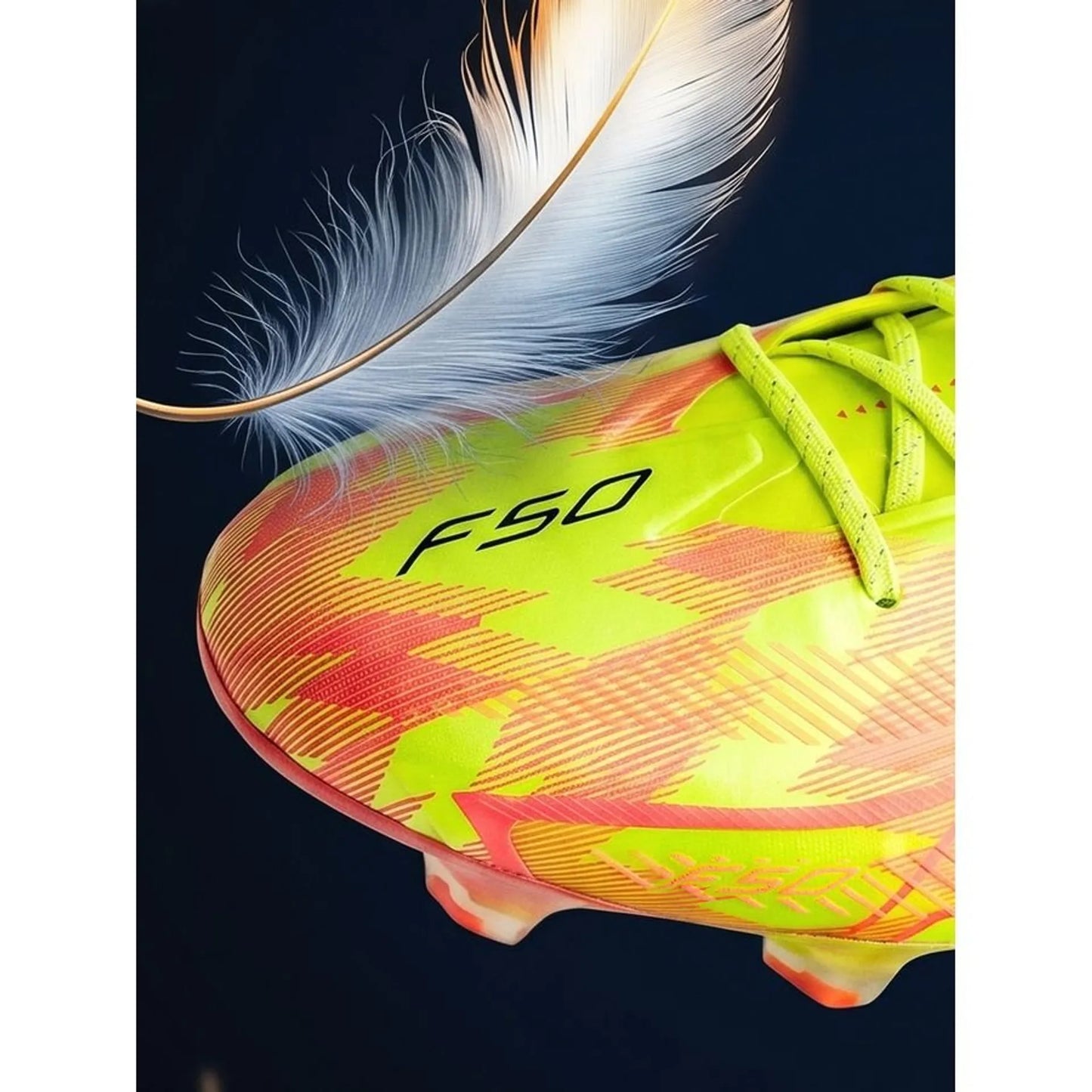 ADIDAS F50 Hyperfast Evo FG Too Light - Solar Yellow/Core Black/Solar Turquoise LIMITED EDITION