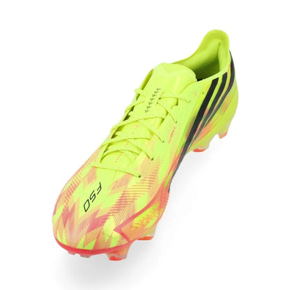 ADIDAS F50 Hyperfast Evo FG Too Light - Solar Yellow/Core Black/Solar Turquoise LIMITED EDITION