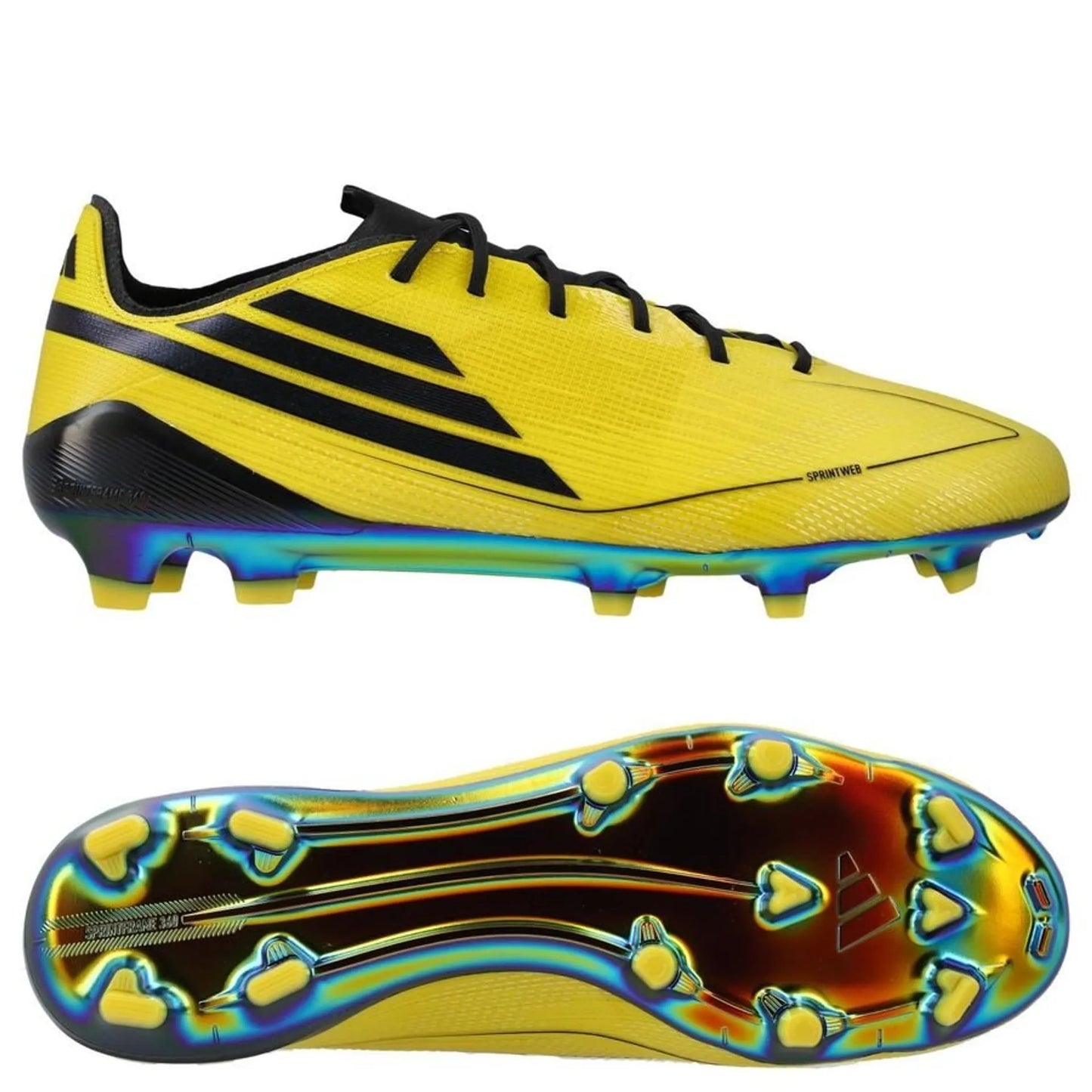 ADIDAS F50 Elite Adizero 2010 FG Remake - Yellow/Core Black LIMITED EDITION