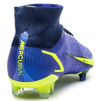 NIKE MERCURIAL SUPERFLY 8 ELITE FG RECHARGE- Sapphire/Volt/Blue Void