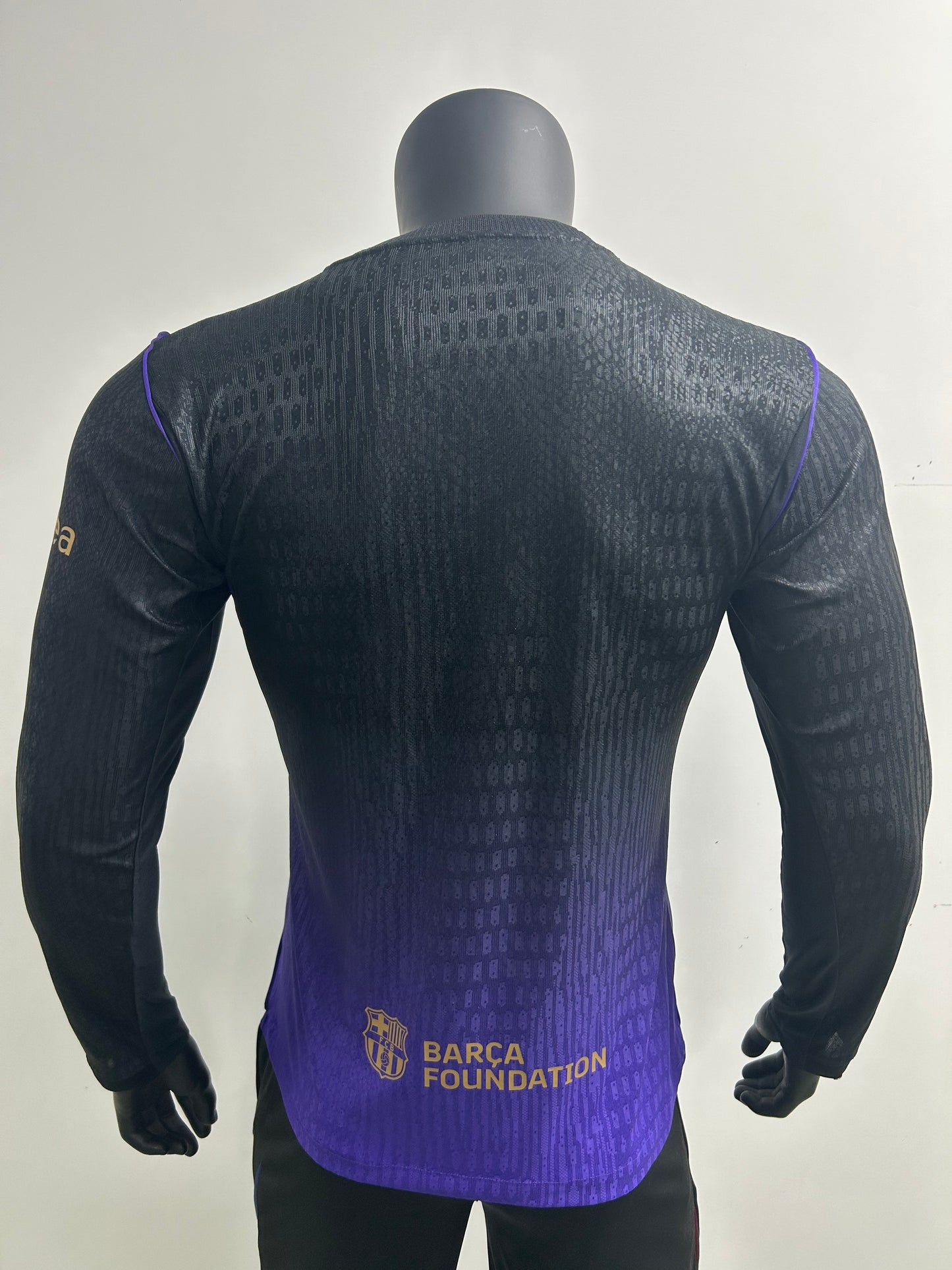 Barcelona Away Kit Purple Player Version Long Sleeves 2026-27