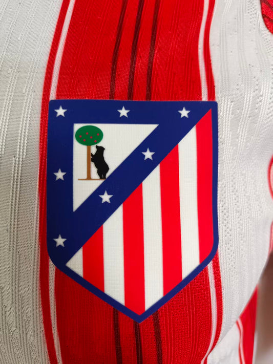 Atletico Madrid Home kit Player Version Short Sleeves 2026-27