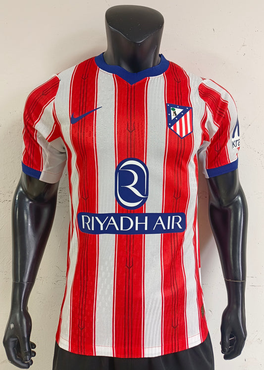 Atletico Madrid Home kit Player Version Short Sleeves 2026-27