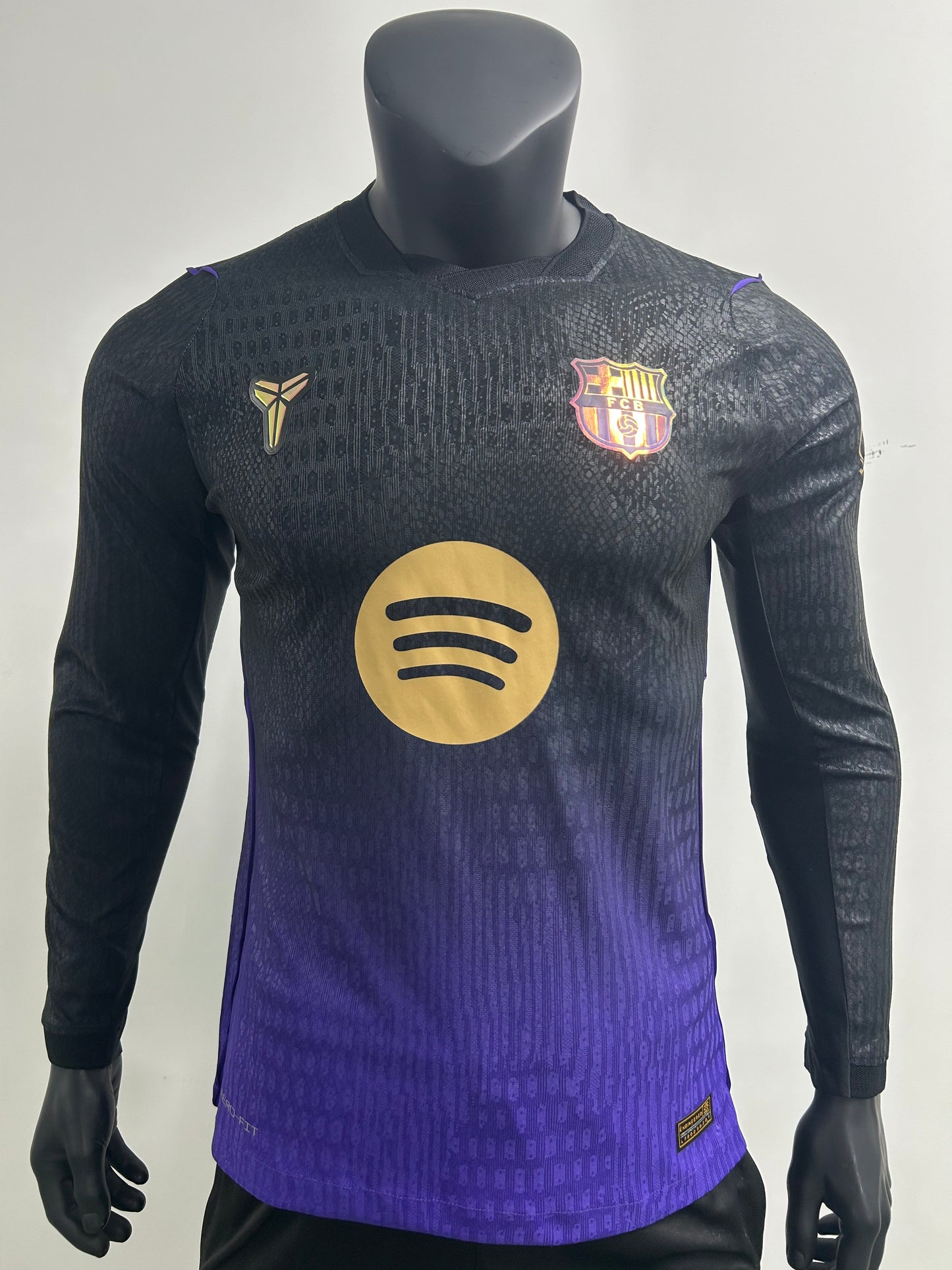 Barcelona Away Kit Purple Player Version Long Sleeves 2026-27