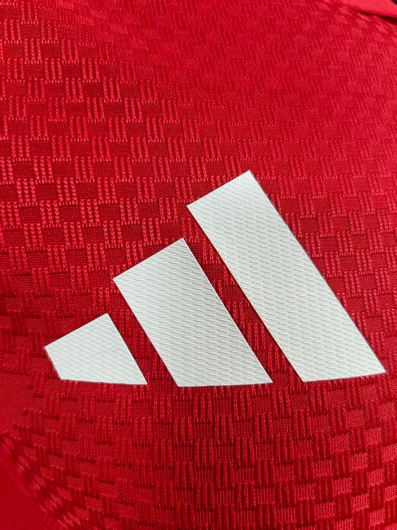 Man United Home Kit Player Version Long Sleeves 2026-27