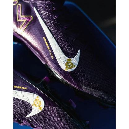 NIKE AIR ZOOM MERCURIAL SUPERFLY 10 ELITE FG MBAPPE Personal Edition - Grand Purple/Pale Ivory