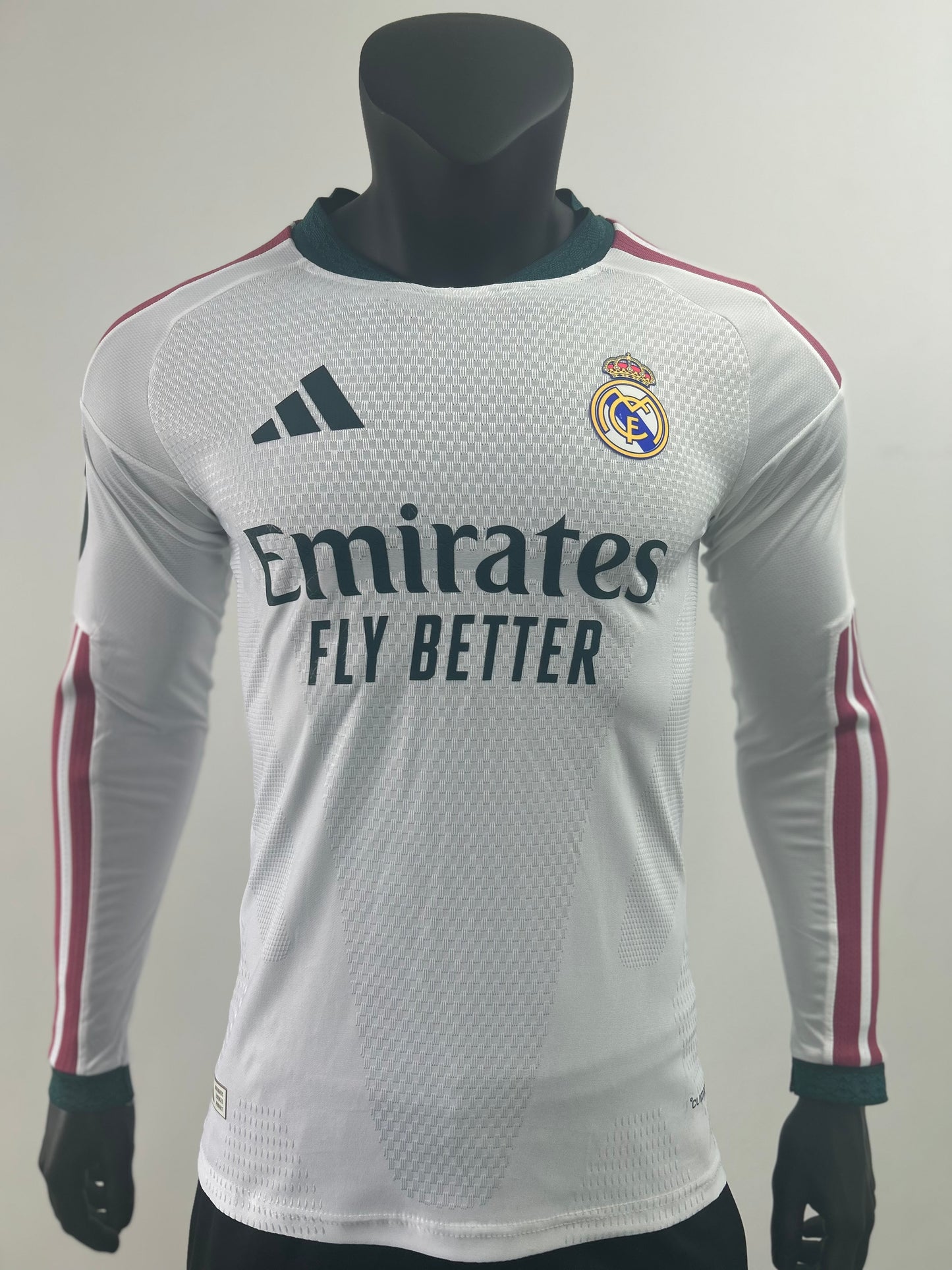 Real Madrid Home Kit Player Version Long Sleeves 2026-27